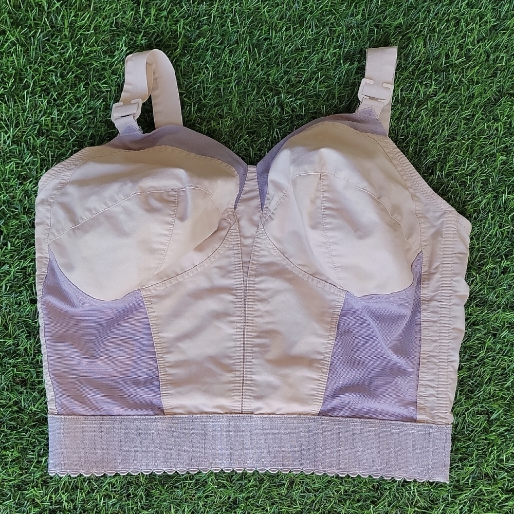 Exquisite Form Wireless Longline Posture Bra Size 38D
